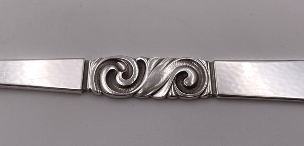 Georg Jensen Sterling Silver Gravy Ladle in Scroll Pattern