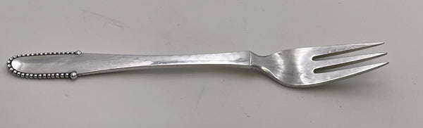 Georg Jensen Sterling Silver 48-Piece Beaded Flatware Set for 8