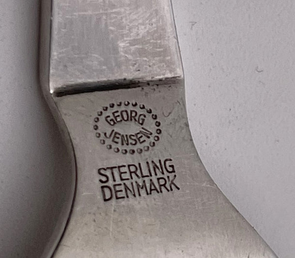 Georg Jensen Sterling Silver 48-Piece Beaded Flatware Set for 8