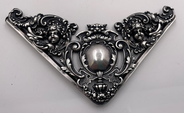 Kerr Set of 4 Sterling Silver Blotter Corners