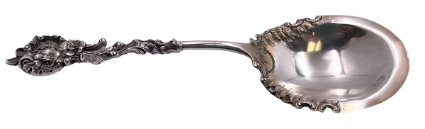 Myrick, Roller & Holbroock Sterling Silver Bon Bon Spoon from 1890s