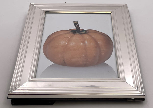 Del Conte Sterling Silver Picture Frame in Mid-Century Modern Style