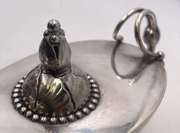 Georg Jensen Sterling Silver Cigar Lighter/ Aladdin’s Lamp #12