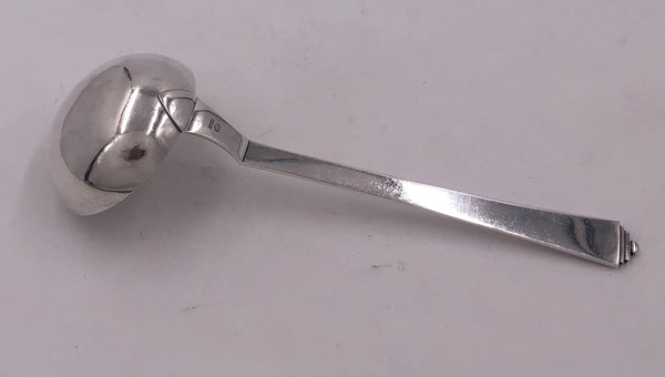 Georg Jensen Sterling Silver 11" Serving Ladle in Pyramid Pattern