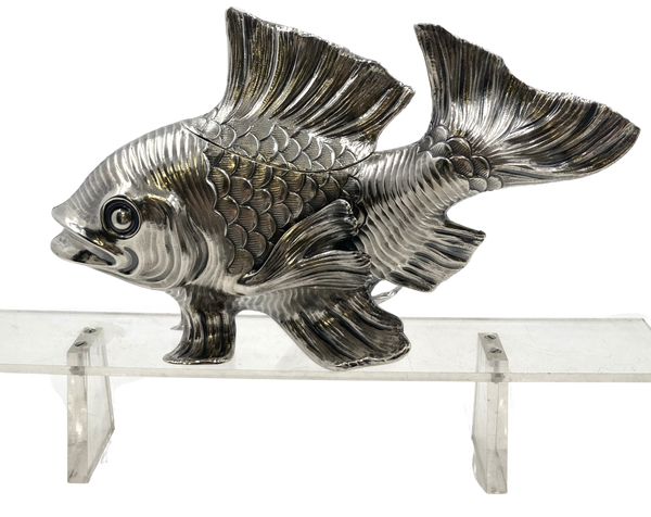 Buccellati Sterling Silver Fish Tureen / Covered Dish
