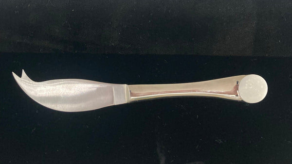 Rare Puiforcat Stainless Steel Flatware Set in Wave Pattern in Art Deco Style