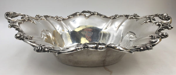 Wallace Sterling Silver Centerpiece Fruit Bowl Possibly in Grande Baroque Pattern (?)