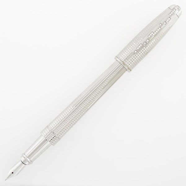 S.T. Dupont Olympio Limited Edition Fountain Pen with Diamonds