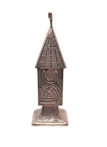 Pagoda Sterling Silver Judaica Spice Tower / Besamim Box