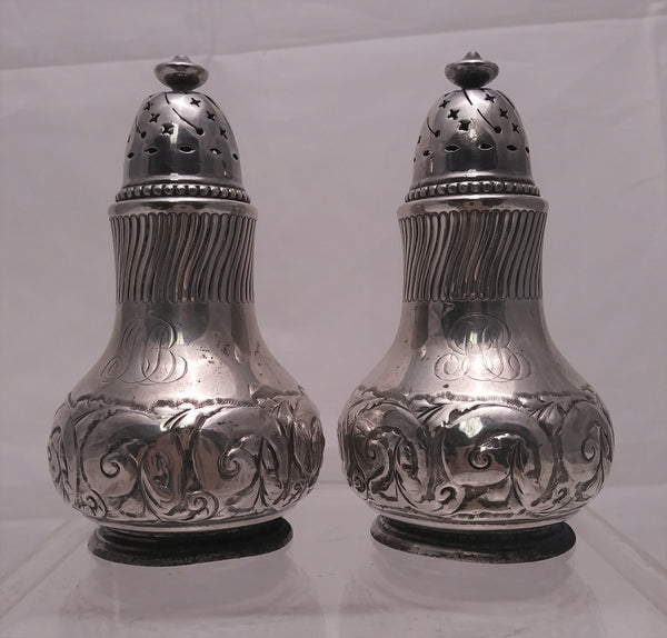 Pair of Gorham Sterling Silver Salt & Pepper Shakers