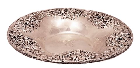 Kirk & Son Sterling Silver Repousse Serving Bowl / Centerpiece