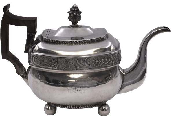 American Coin Silver Tea/Coffee Pot by W. G. Forbes