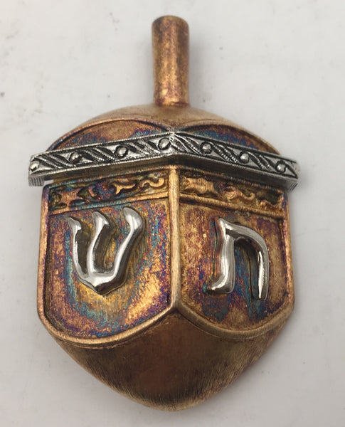 Set of 8 Judaica Silver Brooches and Pendant by Mane Katz and Others