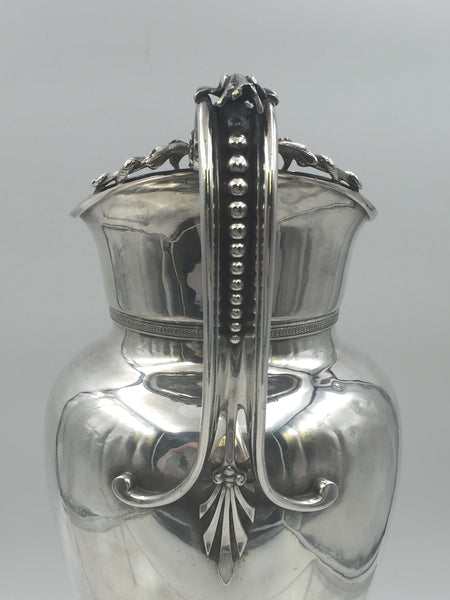 Gorham Coin Silver Pitcher Ewer from 1850s