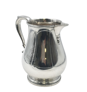 Ensko Sterling Silver Pitcher Jug in Georgian Style