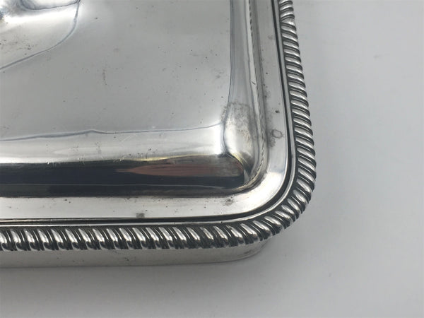 Garrard English Sterling Silver 1806 Georgian Covered Cheese Warmer Dish