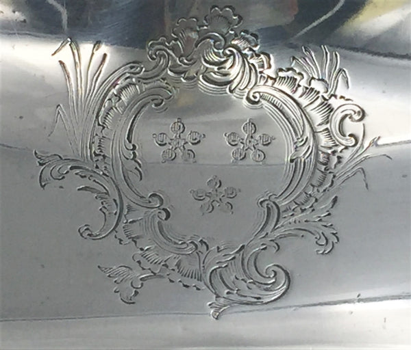 Garrard English Sterling Silver 1806 Georgian Covered Cheese Warmer Dish