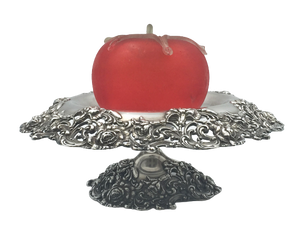 Black, Starr & Frost Sterling Silver Footed Compote Bowl in Art Nouveau Style