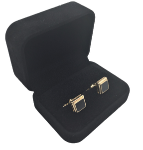 Di Modolo 18k Gold and Onyx Cufflinks