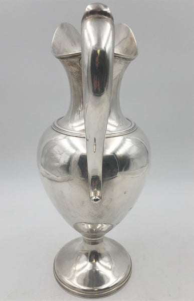 Whiting Sterling Silver 1911 Pitcher Jug in Art Deco Style