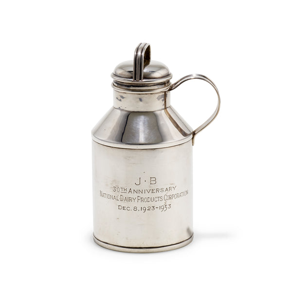Black, Starr & Gorham Sterling Silver Bar Cocktail Shaker in Mid-Century Modern Style