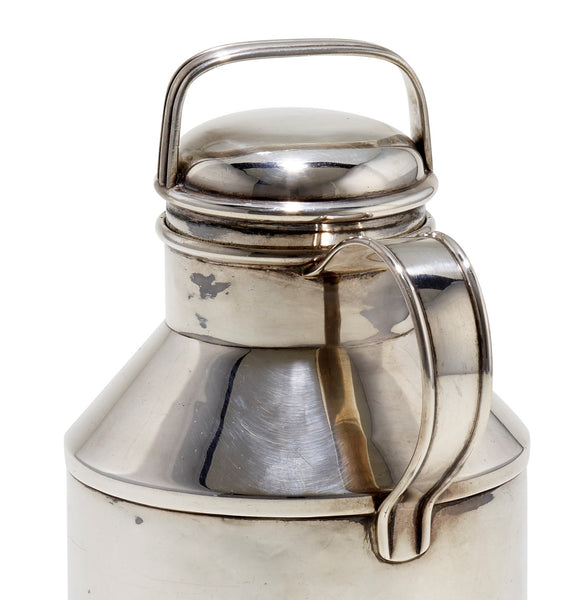 Black, Starr & Gorham Sterling Silver Bar Cocktail Shaker in Mid-Century Modern Style