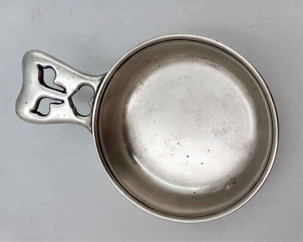 Tiffany & Co. Aesthetic Sterling Silver Porringer Dish --circa 1880s Serveware