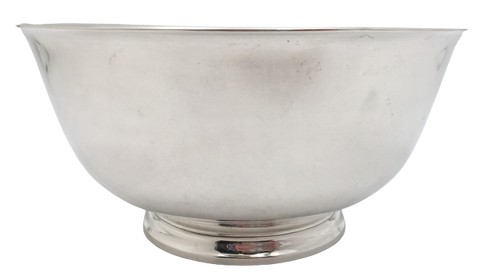 Tiffany & Co. Sterling Silver 1950 Bowl in Mid-Century Modern Style