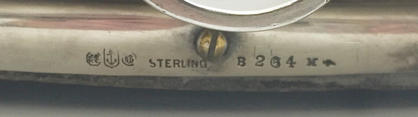 Gorham 1917 Smoking Wood and Sterling Silver Tray