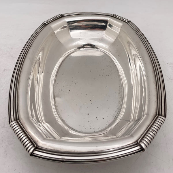 French Sterling Silver Dish/ Bowl in Art Deco Style