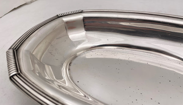 French Sterling Silver Dish/ Bowl in Art Deco Style