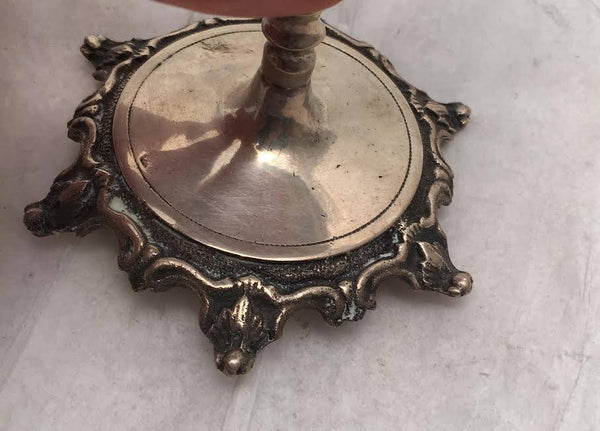 Continental Silver Goblet on a Stem