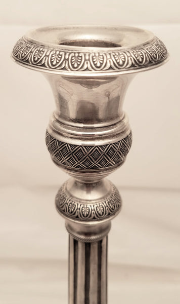 Silver Continental Candlesticks